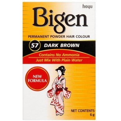 Bigen Powder Permanent Hair Colour 6 Gr